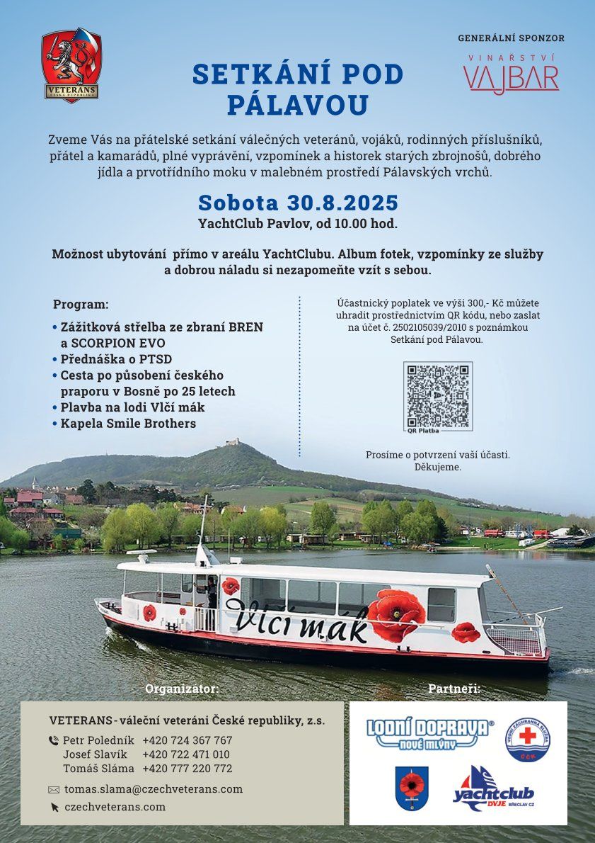 Setkání válečných veteránů pod Pálavou 2025